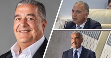 هشام طلعت وأحمد السويدى وياسين منصور