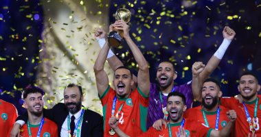 منتخب المغرب بطل كأس العرب 2025