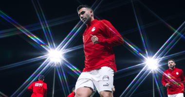 تريزيجيه فى تدريبات منتخب مصر