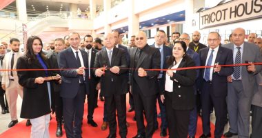 محافظ القاهرة يفتتح الدورة الـ20 من معرض القاهرة الدولى للجلود بمدينة نصر