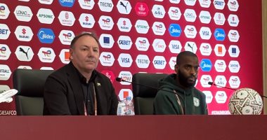 ستيفانو كوزين مدرب جزر القمر فى المؤتمر الصحفي 