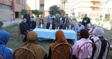 محافظ الجيزة يتفقد مدينة الطالبات بالعجوزة لمتابعة مستوى الخدمات
