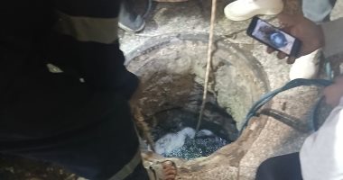 مياه أسوان: انسداد الصرف بالحجارة والمخلفات وراء مشاكل الطفح المتكررة