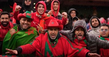 لوحة فنية من جماهير المغرب فى افتتاح كأس أمم أفريقيا 2025.. صور