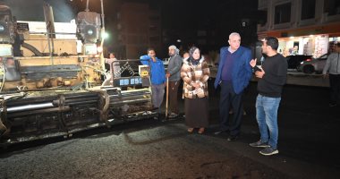 محافظ الغربية يتابع رصف مصرف الزهار وتطوير حديقة قطور