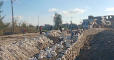 الانتهاء من رصف طريق منشأة سلامة وتبطين طريق الخاشعة اللاندهور فى كفر الشيخ