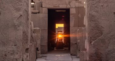 ظاهرة تعامد الشمس على معابد الكرنك