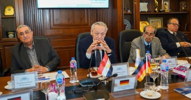 جمعية رجال أعمال إسكندرية تبحث التعاون الاقتصادى مع السفير الألمانى