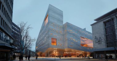 أوبرا دوسلدورف الجديدة بتصميم داخلى مستوحى من الكهوف.. صور