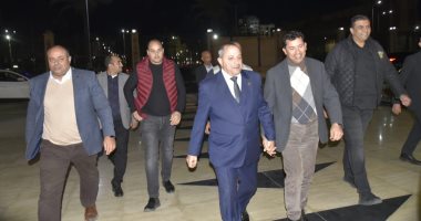 وزير الشباب ومحافظ بورسعيد يتفقدان أعمال إنشاء استاد النادى المصرى.. فيديو
