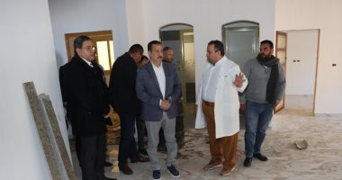 محافظ المنوفية يتفقد الأعمال الإنشائية لمبنى مستشفى الرمد الجديد بشبين الكوم