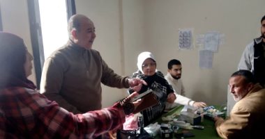 إدارة الشيخ زويد التعليمية تستقبل فريق حملة 100 مليون صحة للكشف المبكر عن الأمراض