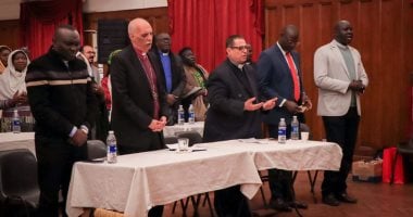 رئيس الكنيسة الأسقفية يشارك فى اليوم الروحى للخدمة السودانية بمناسبة رأس السنة