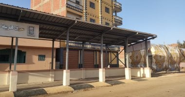 حياة كريمة تغير الواقع بقرية دمنهور الوحش فى الغربية.. إنشاء سوق نموذجى على أعلى مستوى ضمن مشروعات المبادرة.. والأهالى: المشروع يحمى الباعة والمواطنين من الشمس ومياه الأمطار.. ويحل مشكلة الزحام بمدخل القرية