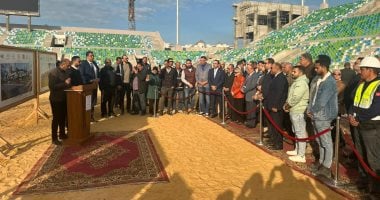 محافظ بورسعيد: المصرى هيلعب السنة الجاية على الاستاد الجديد