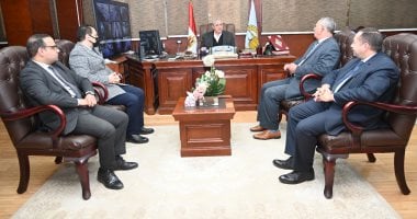 محافظ الغربية يستقبل الرئيس الجديد للمكتب القضائى لهيئة قضايا الدولة