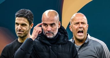 جوارديولا وأرتيتا وسلوت