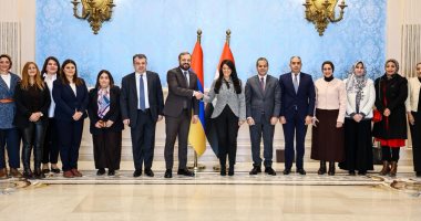 وزيرة التخطيط ونظيرها الأرميني يترأسان أعمال اللجنه المشتركة للتعاون الاقتصادي