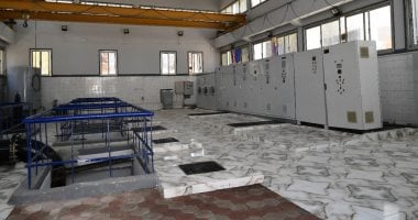 محطة صرف صحى بعد انتهاء التطوير