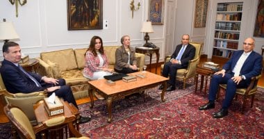 وزير الخارجية وياسمين فؤاد ووزير الزراعة