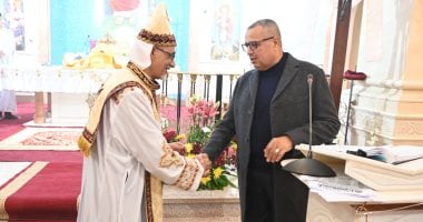 محافظ جنوب سيناء يشهد قداس عيد الميلاد المجيد بكاتدرائية سيدة السلام بشرم الشيخ