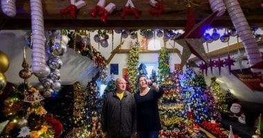 أشجار عيد الميلاد فى منزل بألمانيا تحطم الرقم القياسى لاستقبال 2026