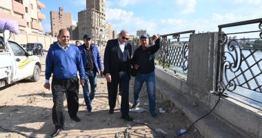 محافظ الغربية يتفقد المرحلة الثانية لتطوير كورنيش كفر الزيات بنسبة تنفيذ 60%