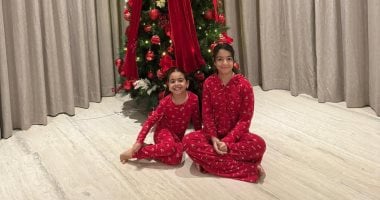 محمد صلاح يحتفل بالكريسماس مع مكة وكيان رغم تواجده مع منتخب الفراعنة بالمغرب