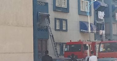 السيطرة على حريق نشب بشقة سكنية بالفيروز فى بورفؤاد.. صور