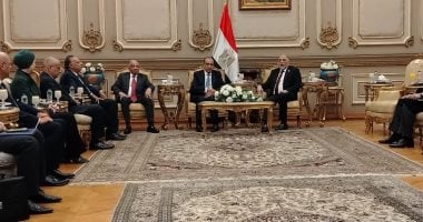 الدكتور بدر عبد العاطي وزير الخارجية في لقاء مع لجنة حقوق الإنسان بمجلس الشيوخ