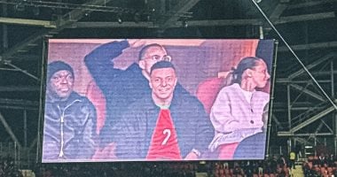 مبابي يدعم المغرب من الملعب