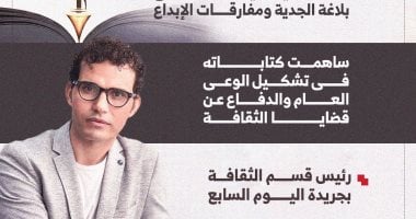 أحمد إبراهيم الشريف: تكريمي في مؤتمر أدباء مصر تقديرا لدور الكلمة