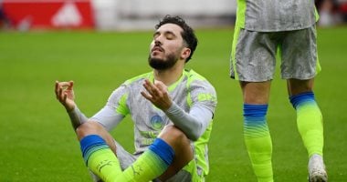 ريان شرقي صاحب هدف فوز مان سيتي على نوتينجهام فورست 