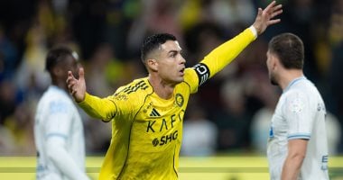 كريستيانو رونالدو يحتفل بأهدافه