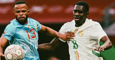 ندية بين لاعبي السنغال ضد الكونغو الديمقراطية