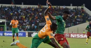 جانب من مباراة سابقة بين كوت ديفوار والكاميرون 