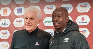 هوجو بروس فى المؤتمر الصحفي للمباراة