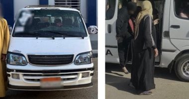 وزارة الداخلية تضبط ميكروباص يحمل صور مرشحين ويوجه الناخبين بنجع حمادى