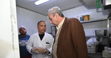 محافظ الغربية يقود حملة تفتيشية مكبرة على مطاعم المحلة ويضبط 70 كيلو لحوم غير صالحة