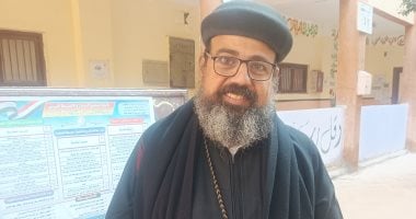راعى كنيسة بسوهاج عقب المشاركة فى الانتخابات: واجب وطنى
