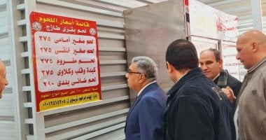 محافظ الدقهلية يتفقد أعمال تسكين التجار والتشغيل التجريبي للمعرض الدائم للسلع