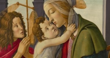 عرض لوحة العذراء والطفل للفنان ساندرو بوتيتشيلى للبيع