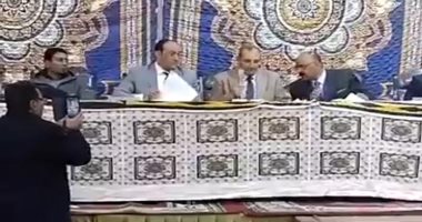 الحصر العددى بالأرقام للأصوات في الدائرة الثانية بمحافظة قنا