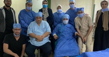 إنقاذ عين مريضة بعد جراحة معقدة لاستئصال ورم سرطاني بمستشفى سوهاج الجامعي