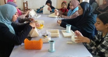 انطلاق اليوم الأول من ورشة الحرف اليدوية للفتيات بمركز شباب ناصر بسوهاج