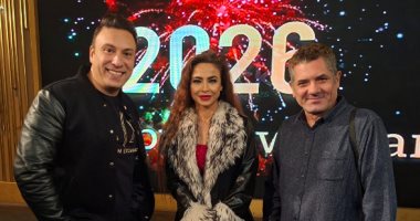دوللى شاهين ضيفة برنامج ليالينا على الفضائية المصرية ليلة رأس السنة