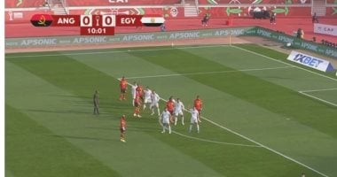 منتخب مصر ضد أنجولا