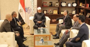 مفتي الجمهورية يستقبل وفدًا من أعضاء نادي القضاة بمحافظة بورسعيد