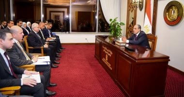 وزير الخارجية مع السلك الدبلوماسي