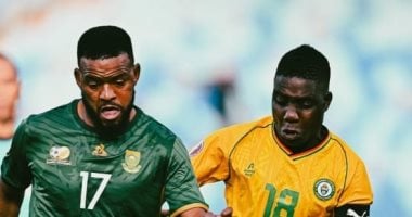 مجموعة مصر.. تعادل زيمبابوى وجنوب أفريقيا 1-1 فى شوط أول مثير بأمم أفريقيا